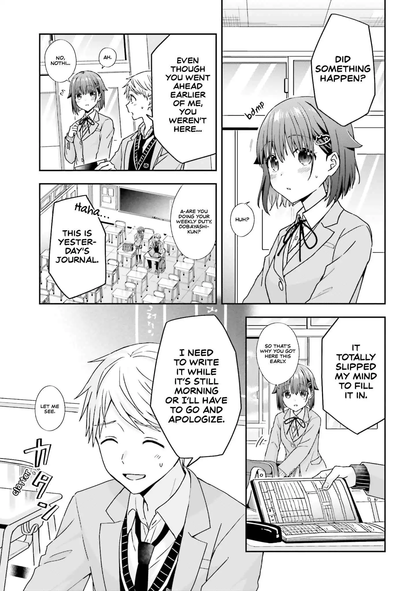 The Quiet Komori-san and the Loud Oobayashi-kun Chapter 24 8